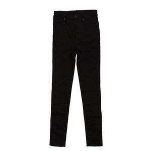 UNRAVEL PROJECT Black Cotton Super Skinny Stretch Jeans Pants Size 25 $895